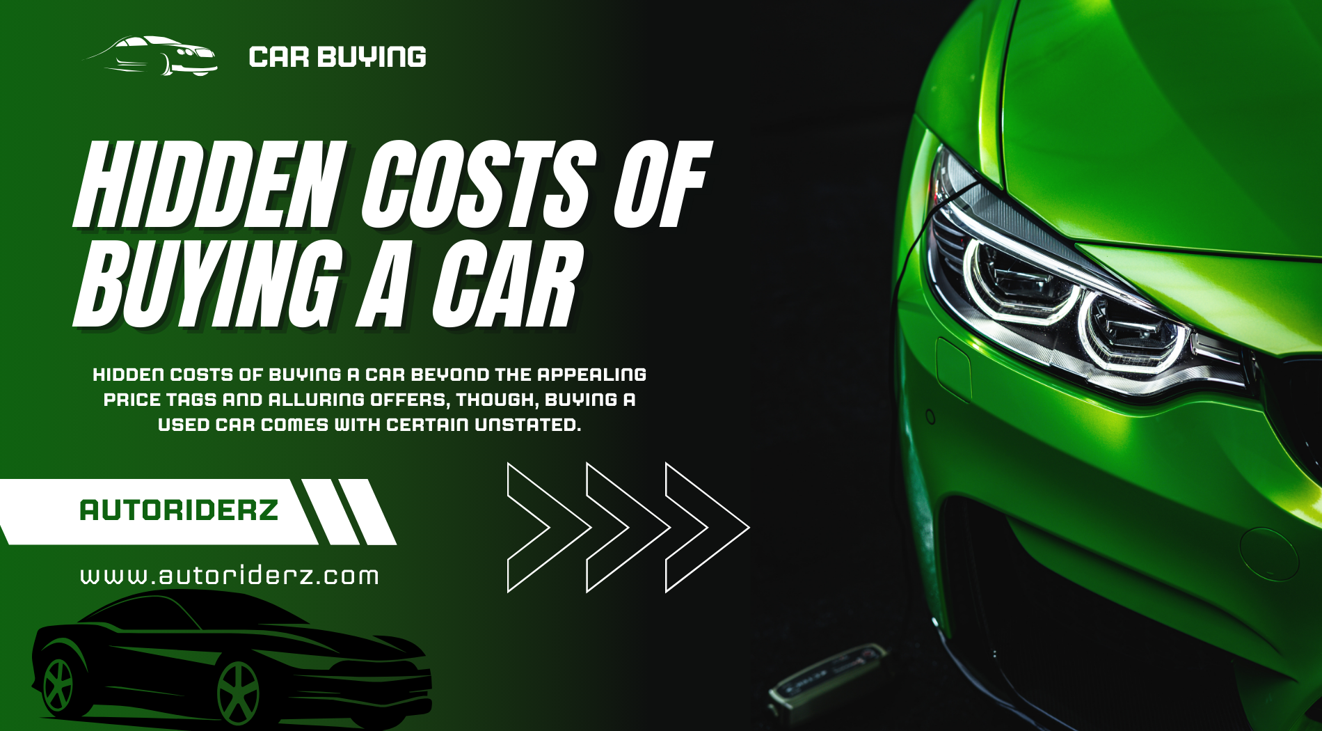 Hidden Costs Of Buying A Car