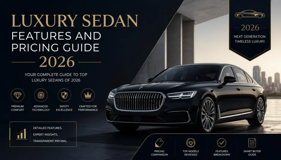 Luxury Sedan Features and Pricing Guide 2026