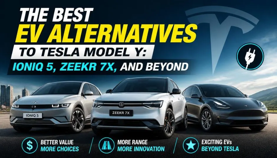 The Best EV Alternatives to Tesla Model Y: Ioniq 5, Zeekr 7X, and Beyond